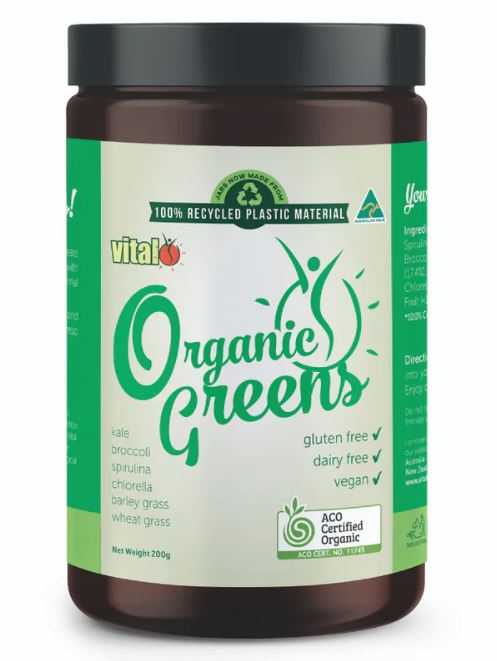 Vital Organic Greens 200g Powder